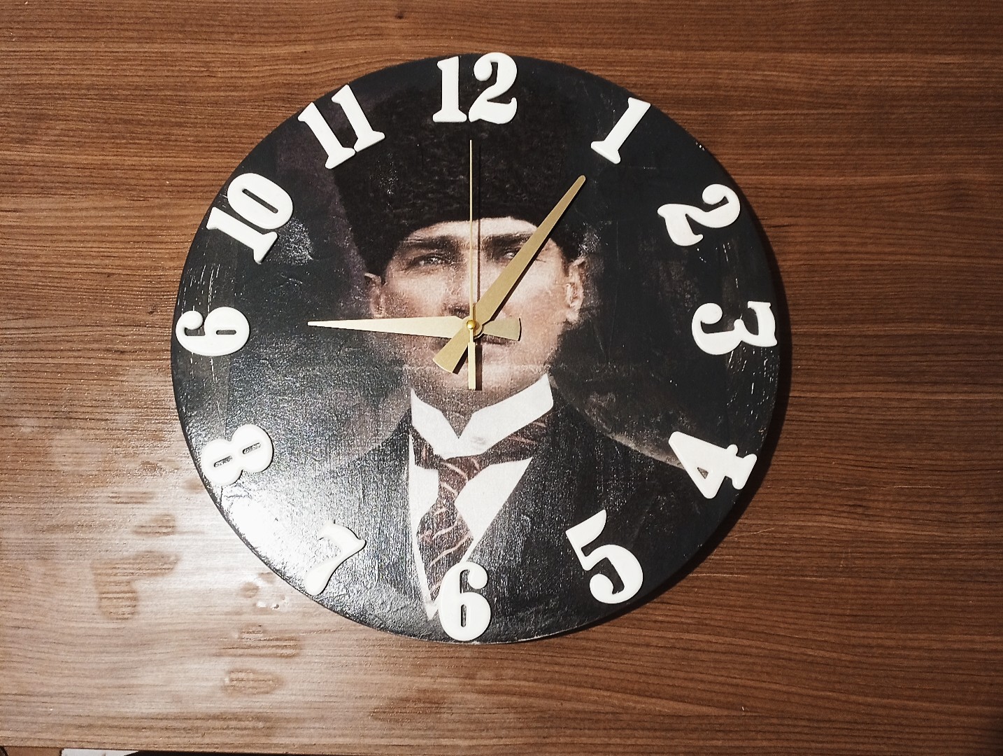Atatürk Temalı Duvar Saati