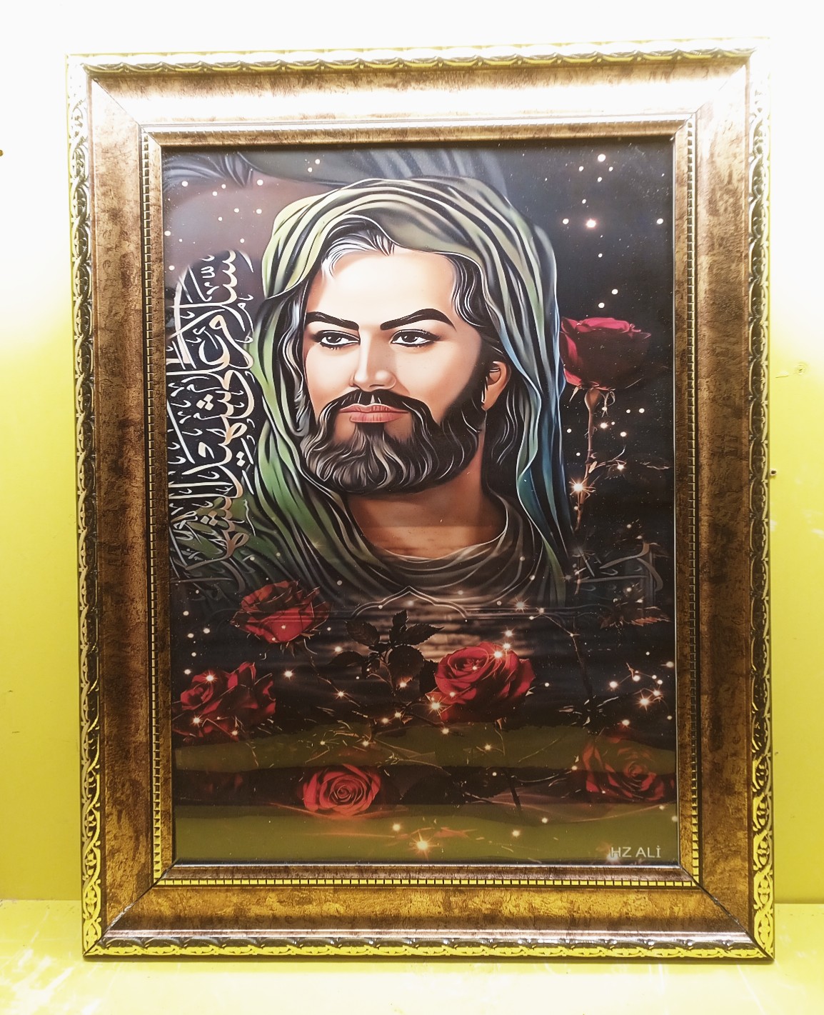 DEKORATİF HZ ALİ TEMALI 39X51CM TABLOLAR