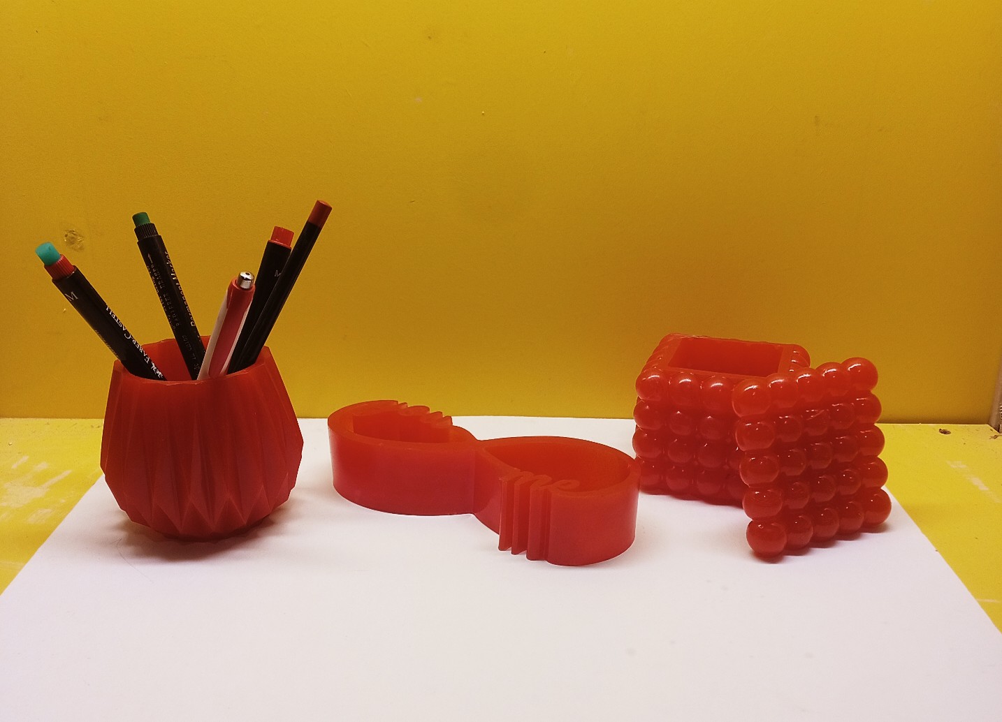 EPOKSİ REÇİNE KALEMLİK +KART VİZİT KUTUSU+ ATAÇ TOPLUİĞNE KUTUSU