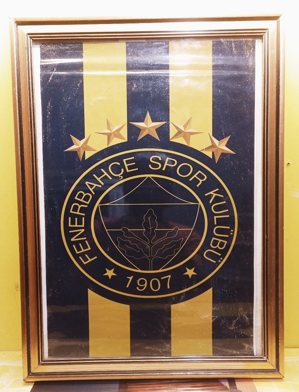 spor kulüpleri fenerbahçe, beşiktaş, galatasaray 35x51cm tablolar